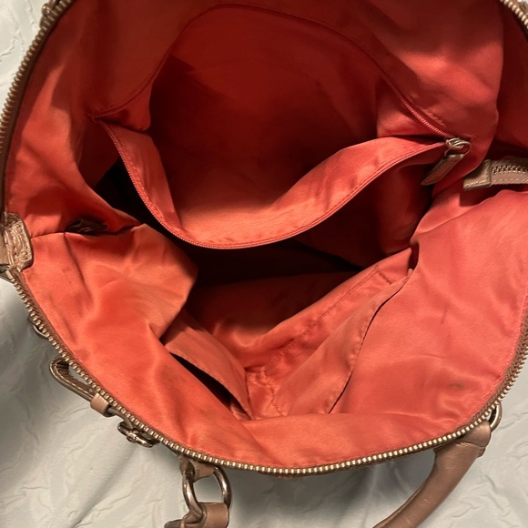 Coach shimmery gold purse - Picture 4 of 6